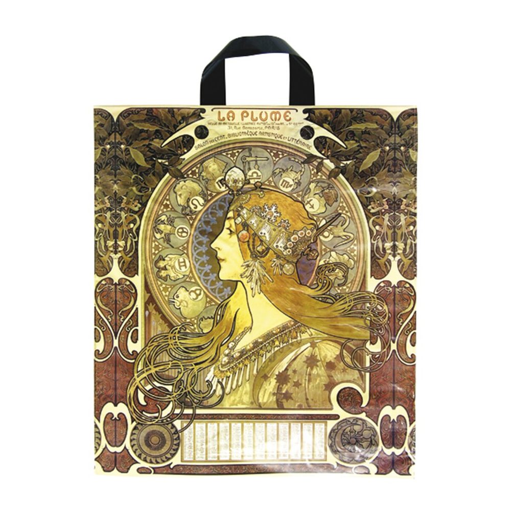 Levně Nákupní taška A. Mucha 41x46cm