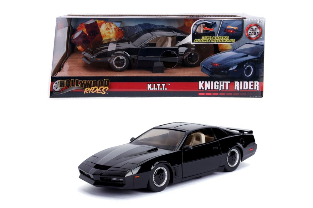 Levně Knight Rider auto Kitt 1:24