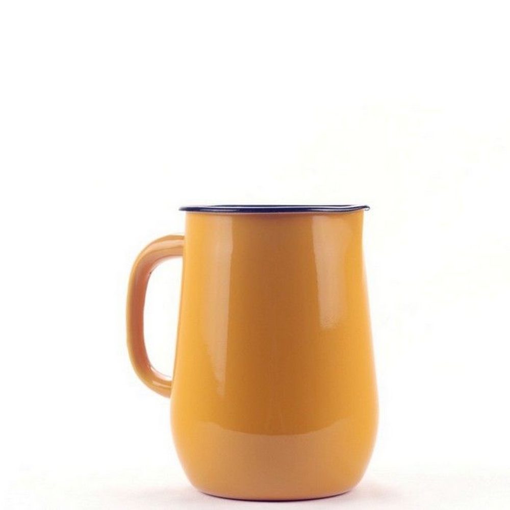 Levně džbán 2,5l - hořčicový, d11,5x20cm, smalt