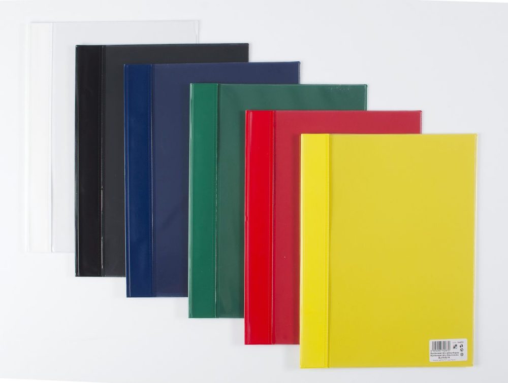 Levně Karton P+P Rychlovazač A5 PVC s kapsou assort 5-423