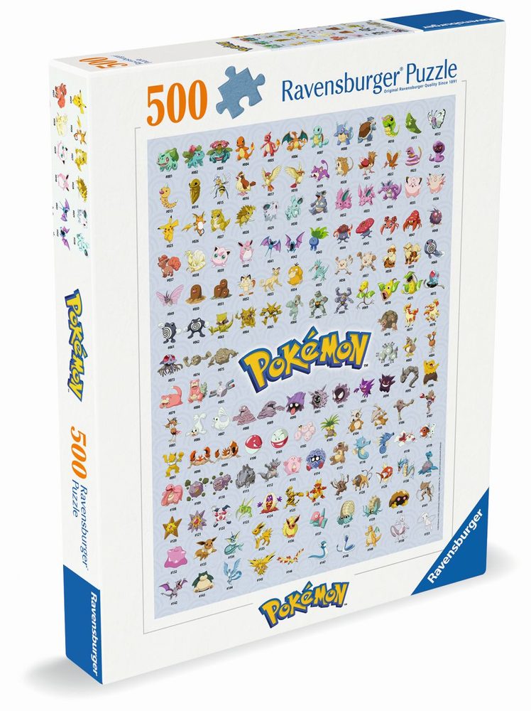 Levně Prvních 151 Pokémonů 500 dílků