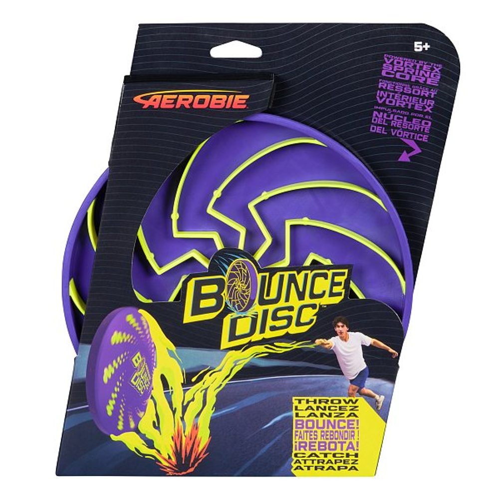 Levně SpinMaster AEROBIE PRO Bounce - Létající, házecí disk, průměr 20 cm, assort