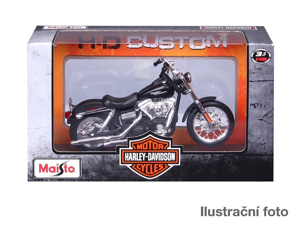 Levně Maisto M. Harley-Davidson Motorcycles, assort, window box, 1:18