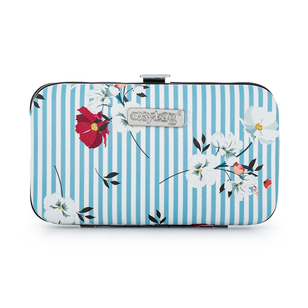 Levně Karton P+P Manikúra Navy Flowers 9-32721