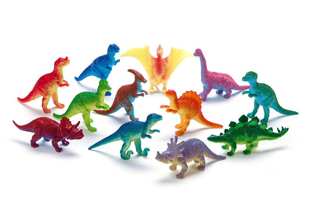 Levně FAUNICA Zvířátka figurky v tubě - Dinosauři