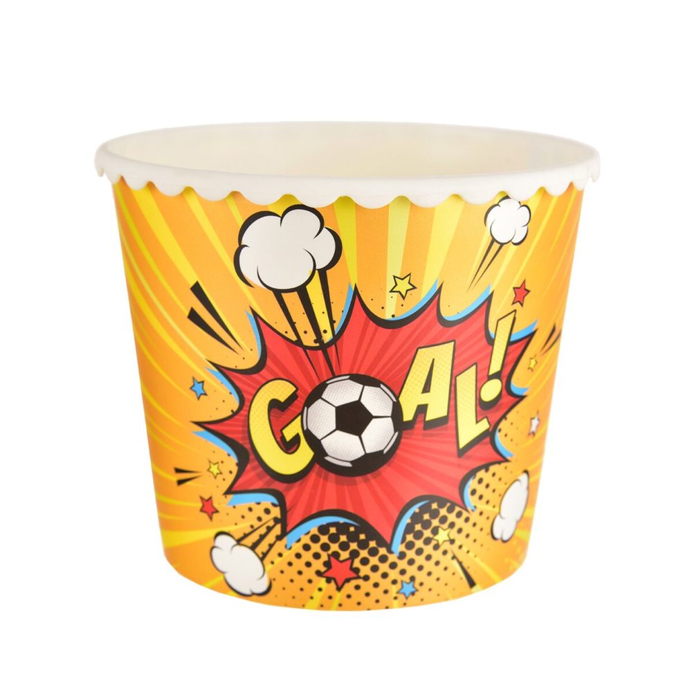 Levně Pohár-kyblík gól na popcorn 2,3 l