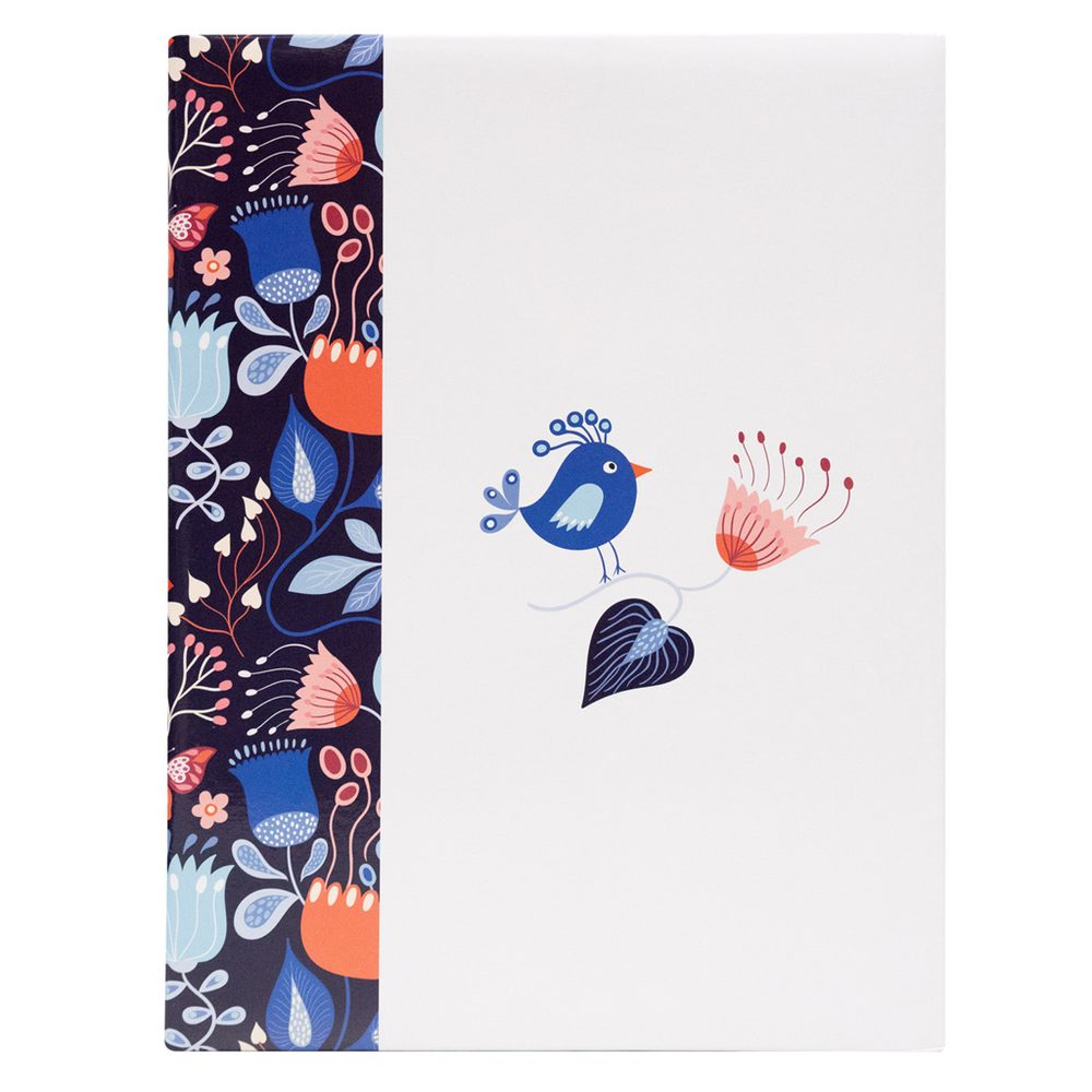 Levně Hama album memo FLOWER BIRD 10x15/200, popisové štítky