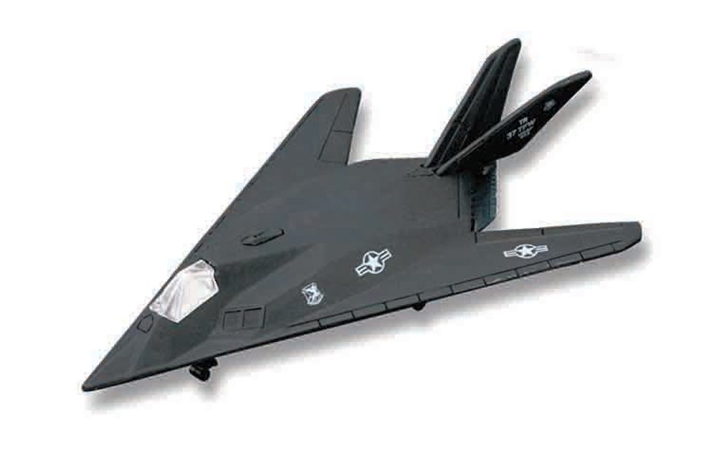 Levně Maisto - Fresh Metal Tailwinds - letadla, F-117 Nighthawk, matně černá, blister