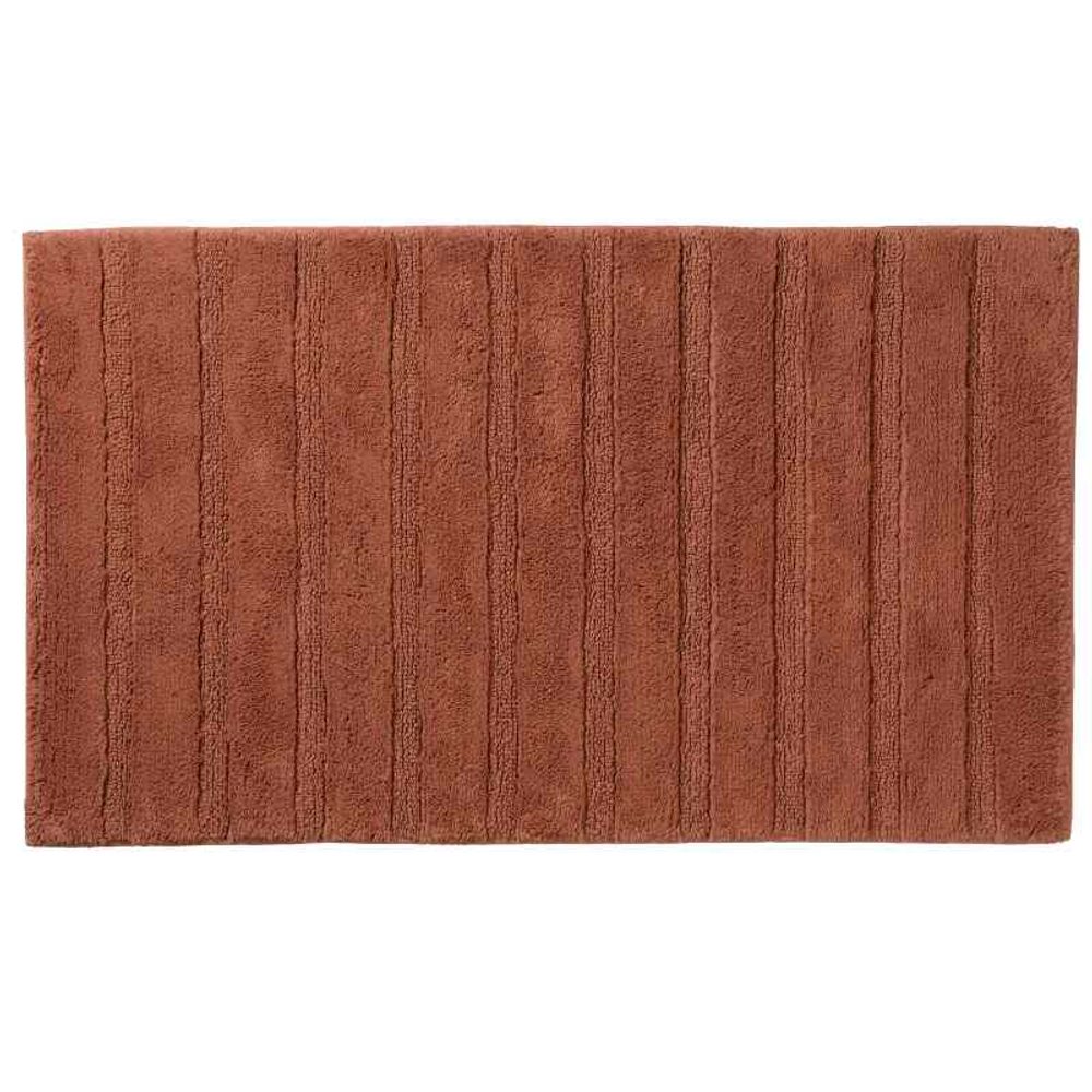 Levně KELA Koupelnová předložka Megan 80x50 cm bavlna terra KL-23589