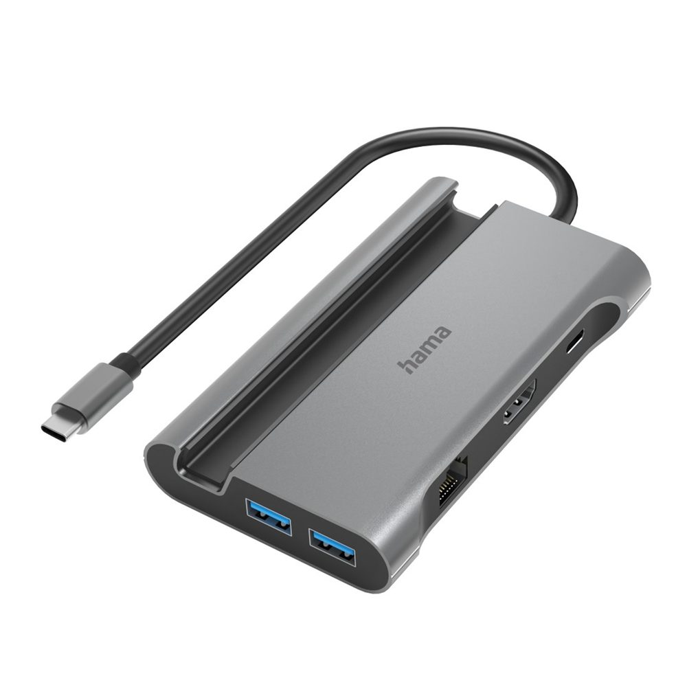 Levně Hama USB-C hub Connect2Mobile V2, multiport, 7 portů