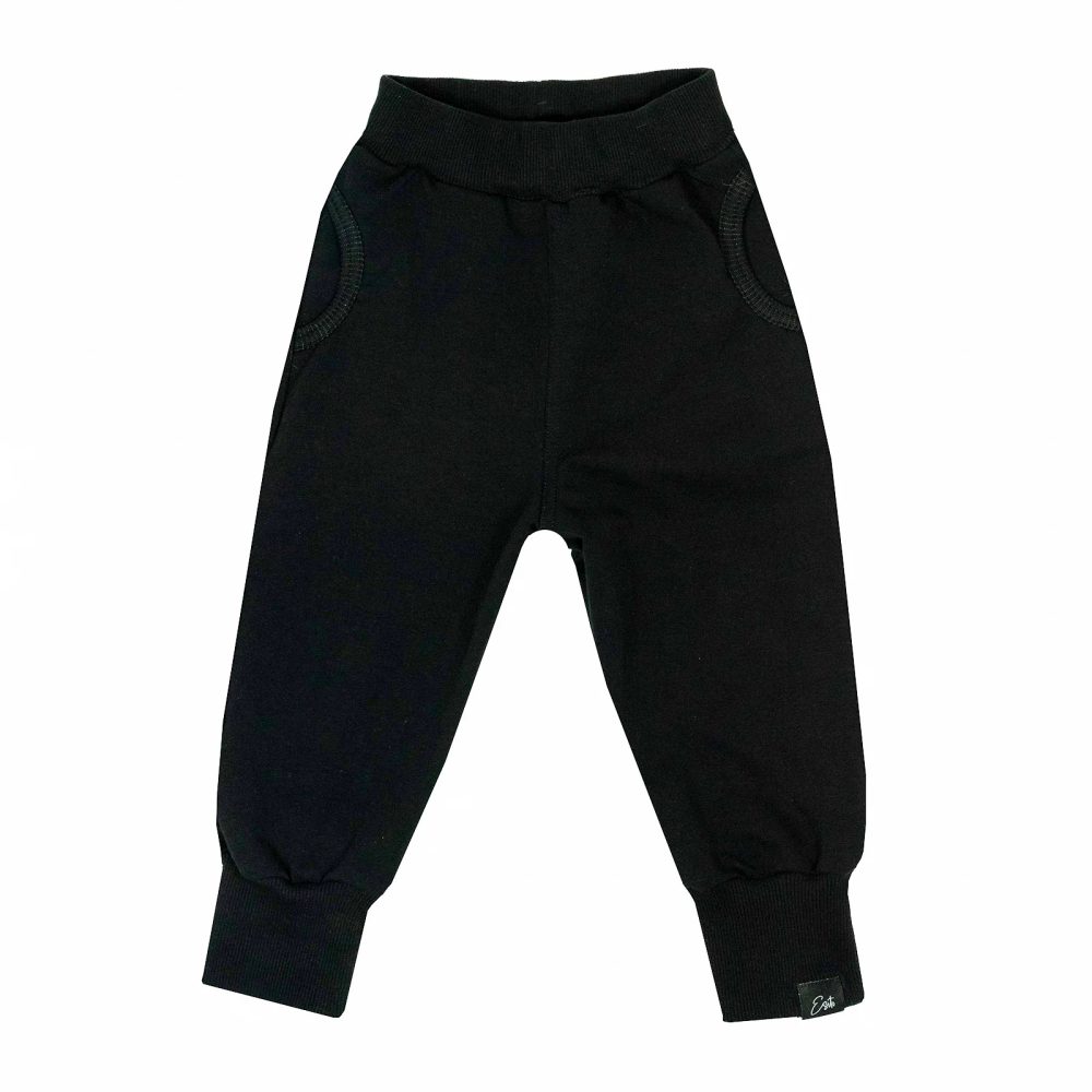 ESITO Rostoucí tepláky EasyFit Black - černá - 128 černá