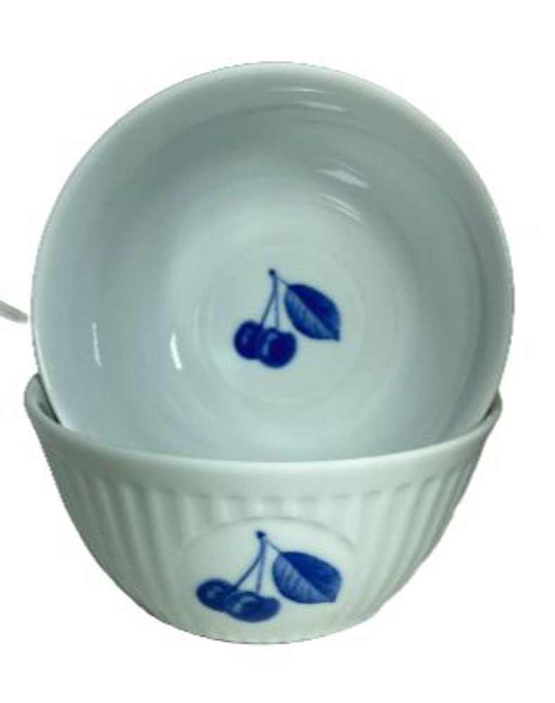 Levně miska d14x6,5cm, KOBALT.TŘEŠNĚ, MOZART čes.porcelán