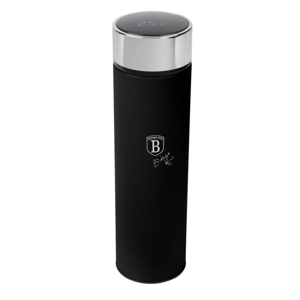 BERLINGERHAUS Termoska nerez s LED displejem 500 ml Matte Black Collection BH-9681