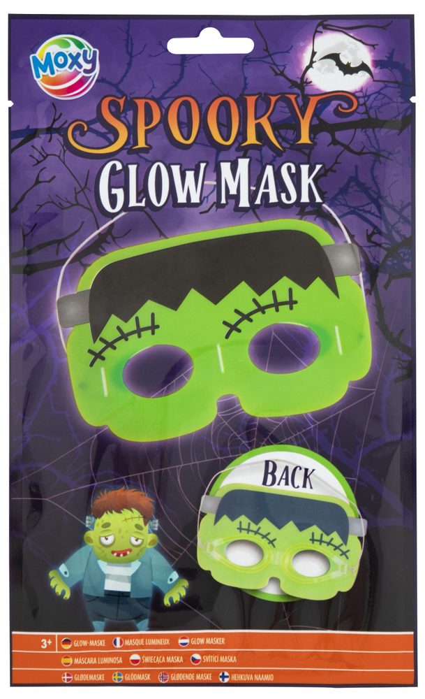 Halloween - svítící maska (obrázek 3)