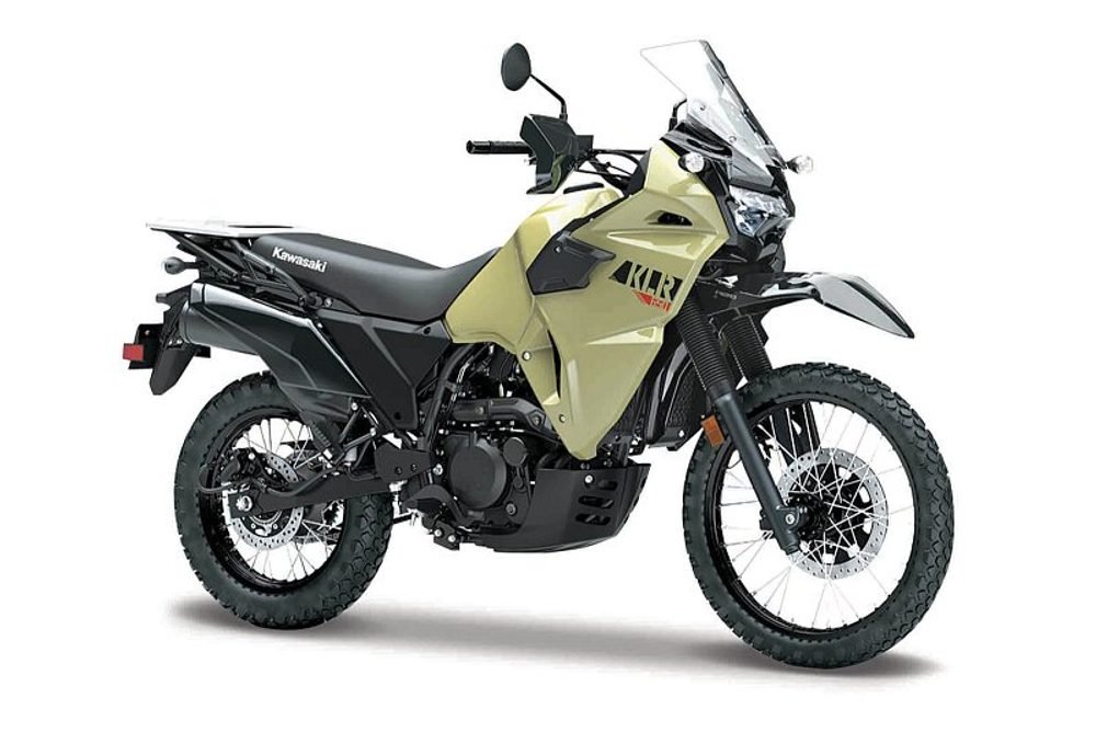 Levně Maisto - Motocykl, Kawasaki KLR® 650, Khaki černá, 1:18
