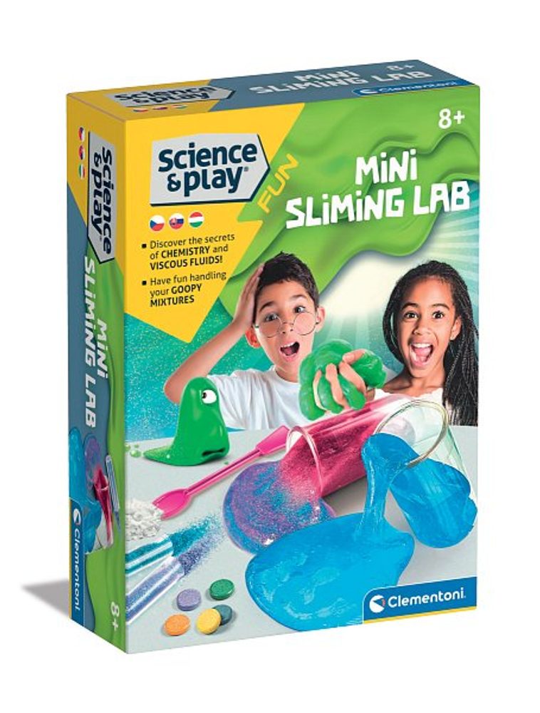 Levně CLEMENTONI Dětská laboratoř - Výroba slizu - mini set