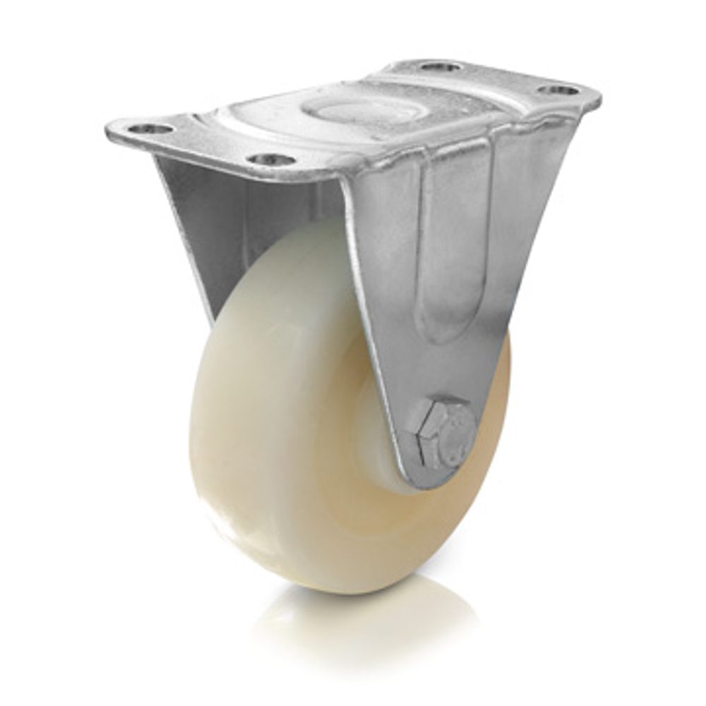Levně ERBA Kolo nylonové bílé 100 mm / 150 kg ER-33352