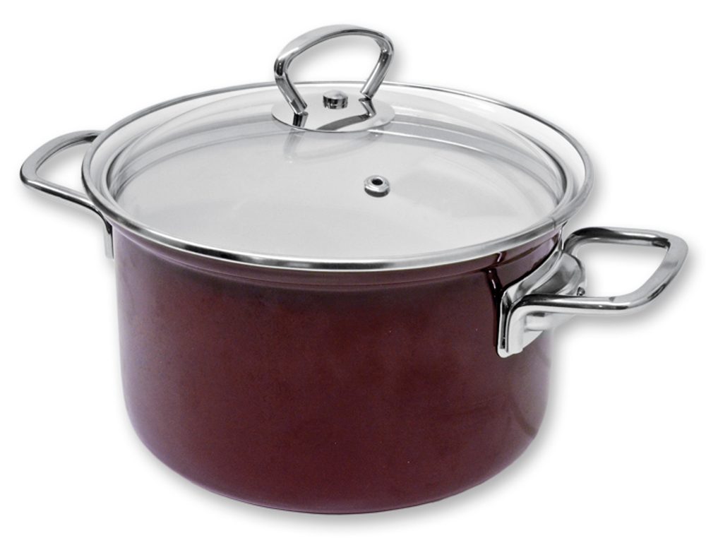 Levně hrnec+PO skl. d24 ECO-CERAMIC 6,1l
