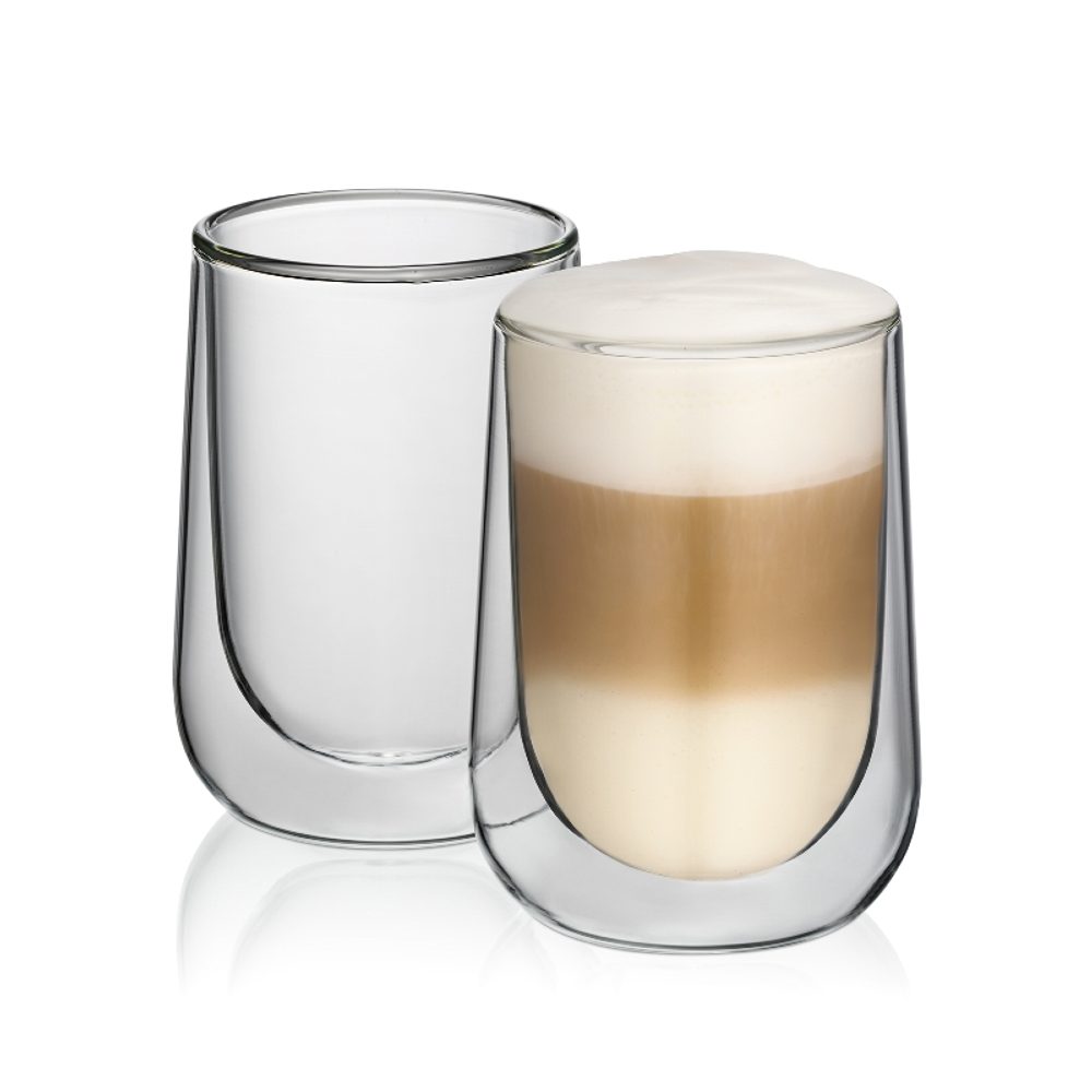 Levně KELA Sklenice na latte macchiato FONTANA sada 2 ks 250 ml KL-12405