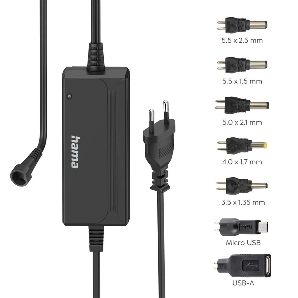 Levně Hama univerzální síťový napájecí zdroj 3-15 V/3000 mA, nastavitelný, 7 konektorů