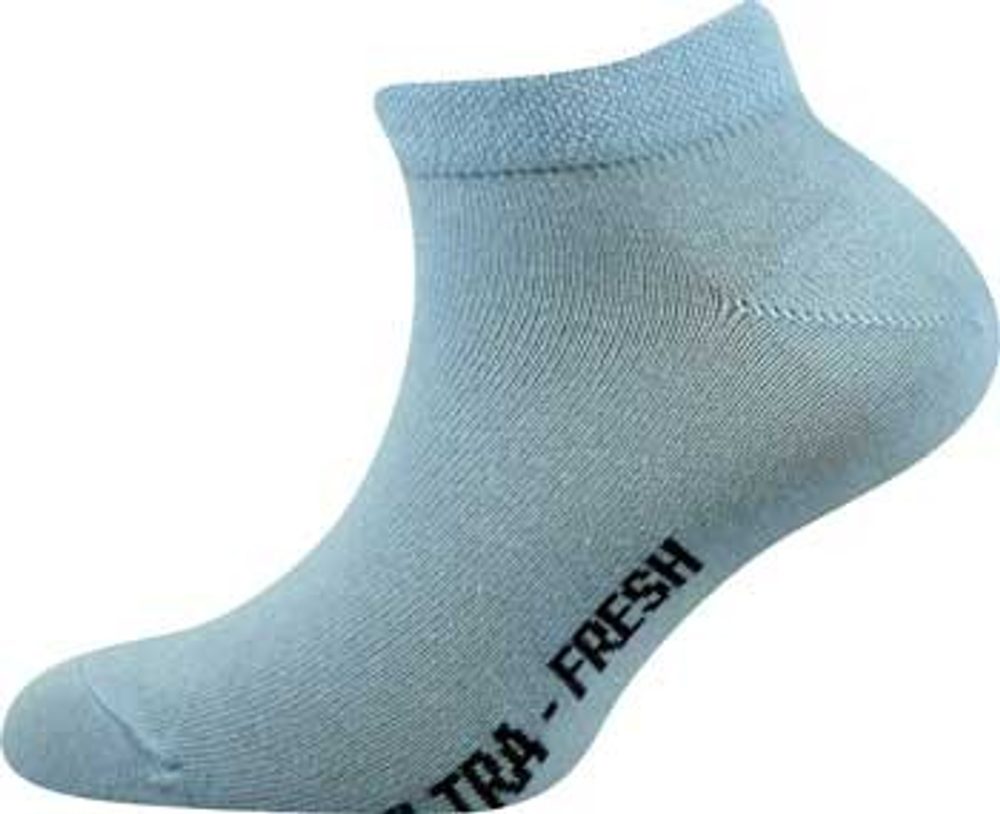 Kotníkové ponožky vel. 17-19, Barva: červená