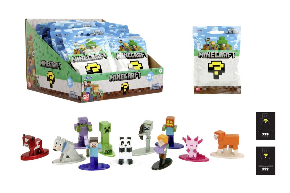 Levně Minecraft Nanofigurka v sáčku, DP24, 13 druhů