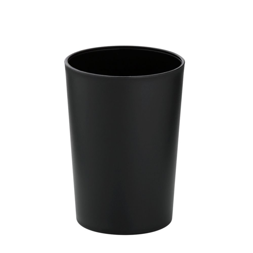 Levně KELA Pohár MARTA plastik černá H 11cm / Ř 8cm KL-24201