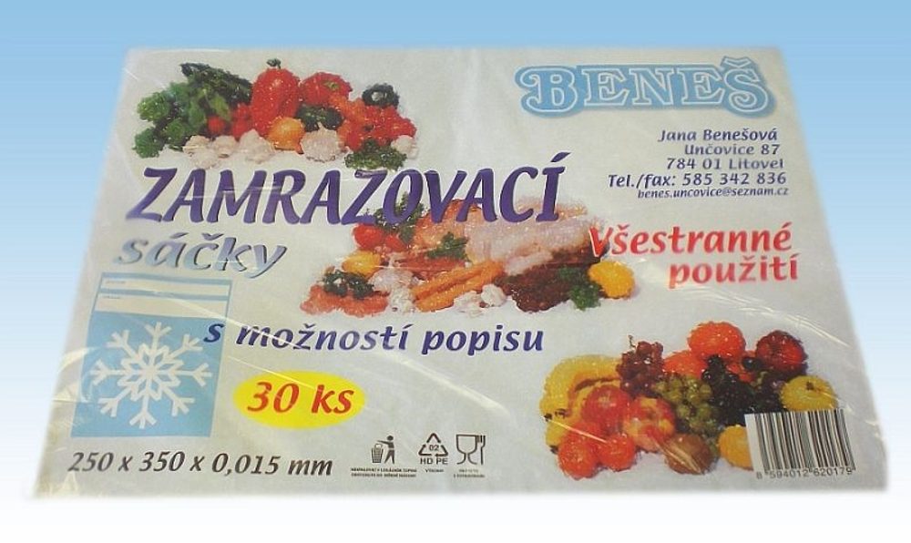 Levně sáčky zamr.25x35cm-30ks-střední