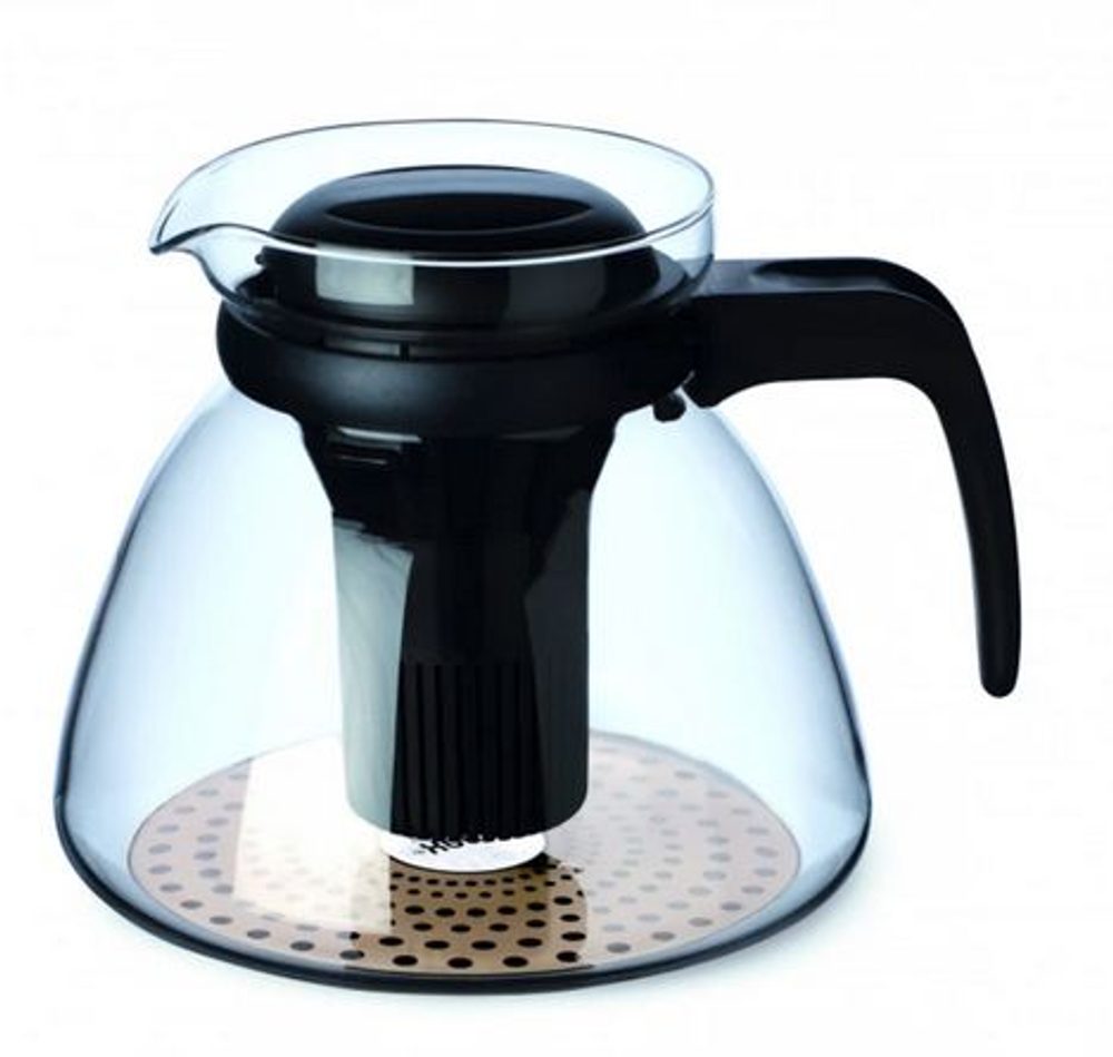 Levně konvice 1,5l VIOLA+sítko plast, INDUKCE, sklo/plast SIMAX