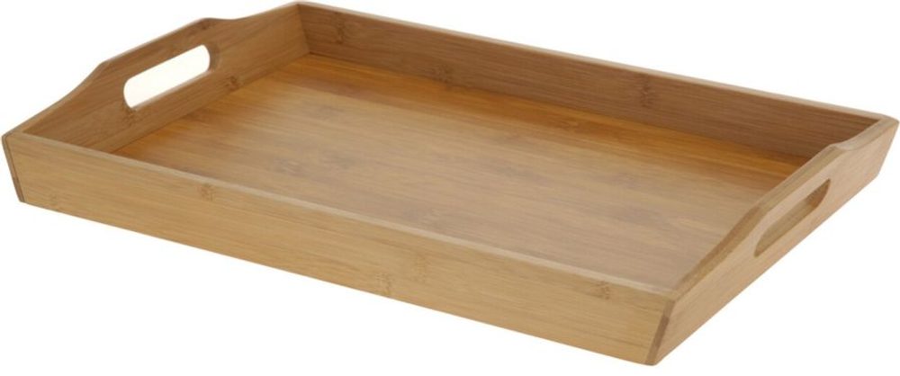 Levně podnos 43x29x5cm s držadly, servírovací, bambus