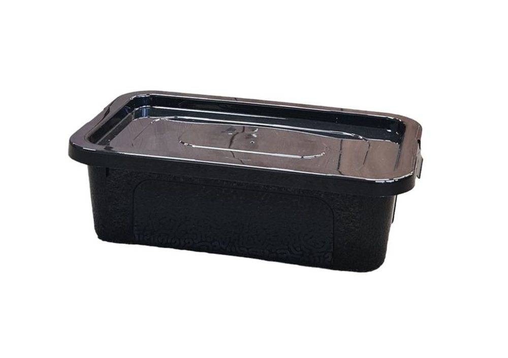 Levně box 4,5l+víko, plný, 33x20x10cm, MIX-RASTR, MULTIBOX, plast
