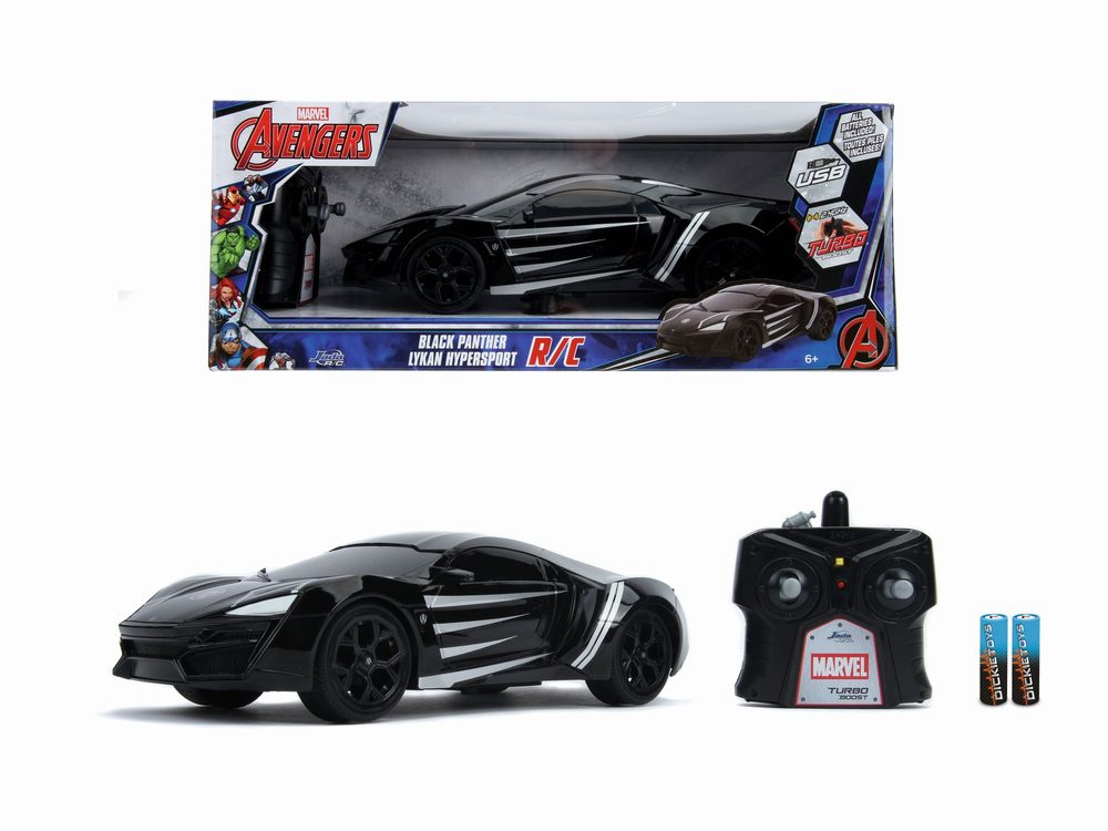 RC auto Marvel RC Black Panther Lykan 1:16