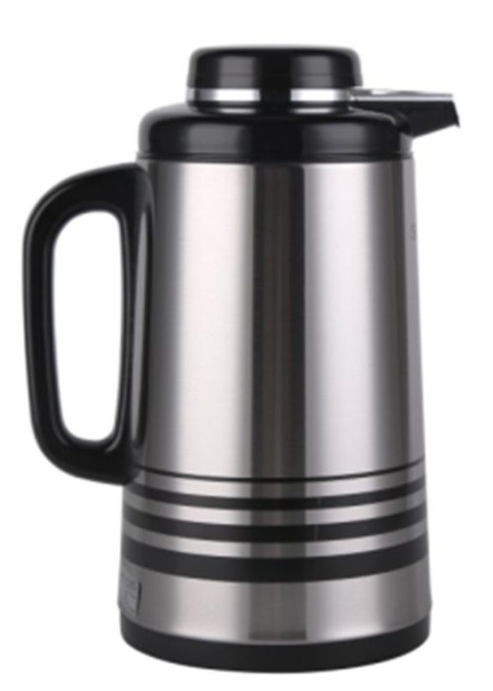 Levně termokonvice 1,6l stříbrná/černá, (2812-16)