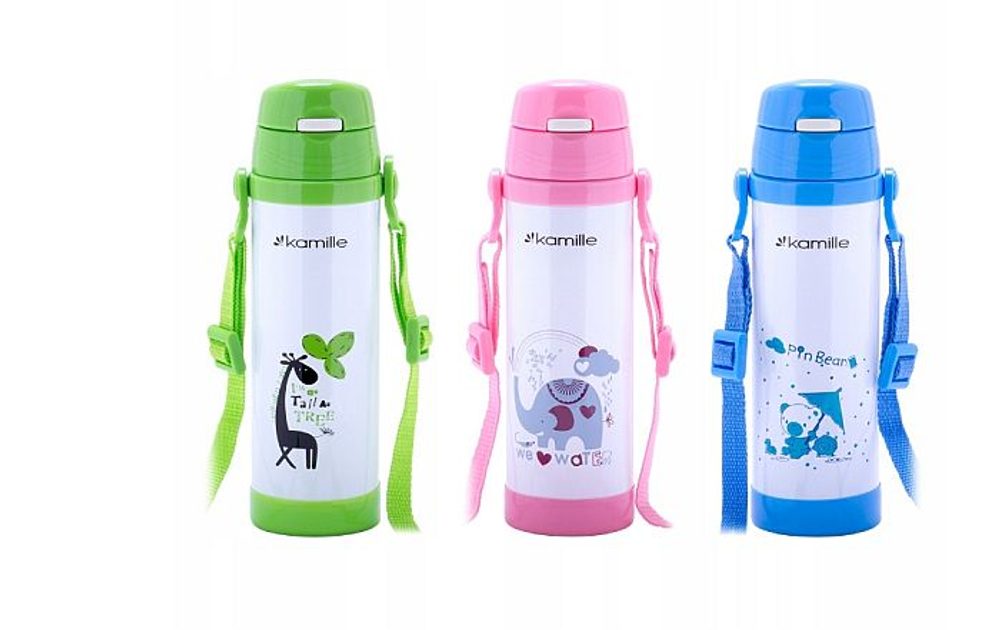 Levně termoska 0,50l, 3DEKORY, pásek, nápitka, dětská