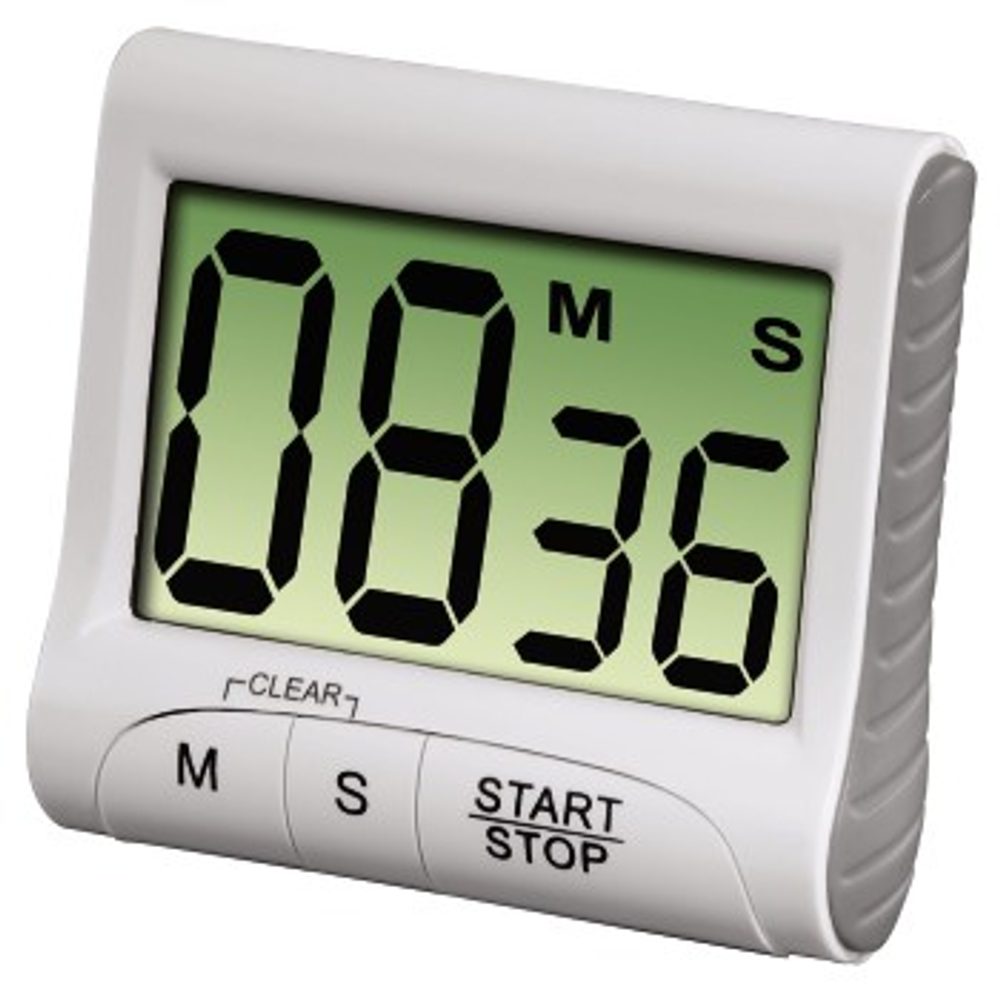 Levně Xavax Countdown, digitální kuchyňská minutka, bílá