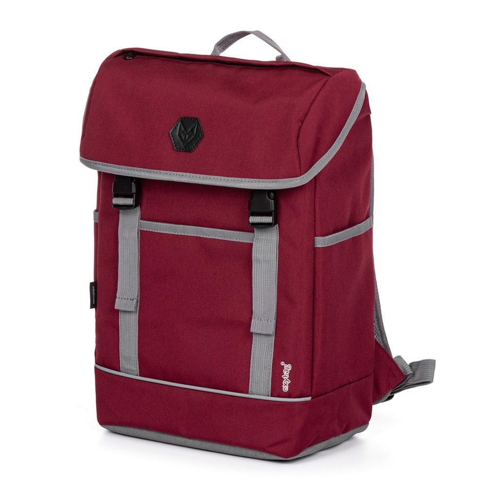 Levně Karton P+P Studentský batoh OXY Urban bordo