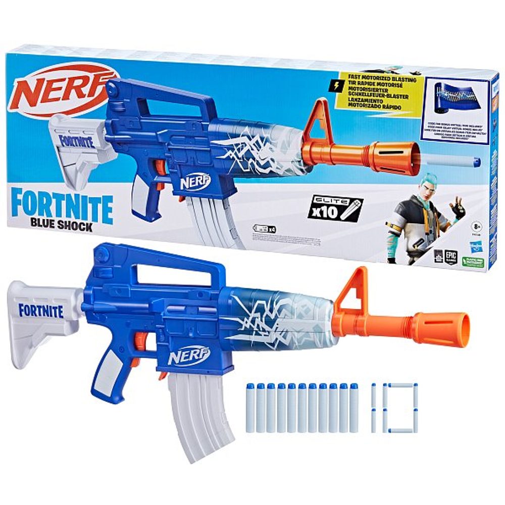 Nerf Nerf Fornite Blue shock