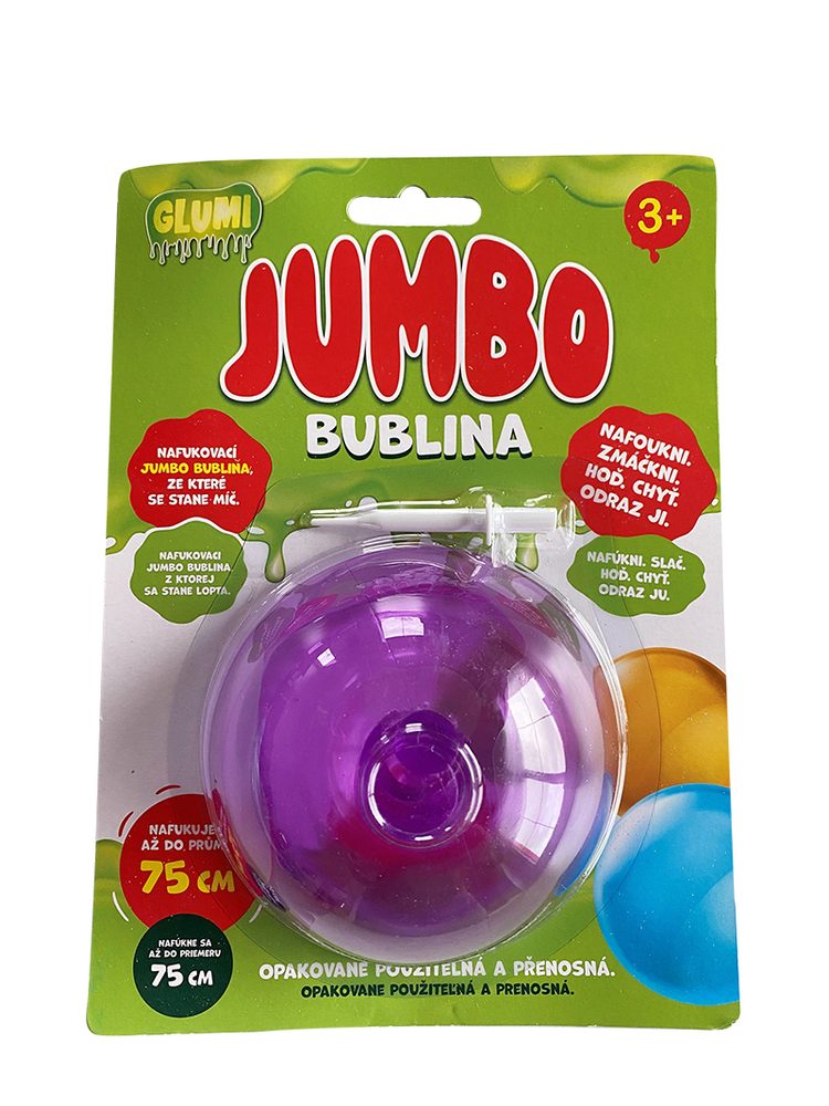 GLUMI Jumbo bublina 75 cm (obrázek 9)