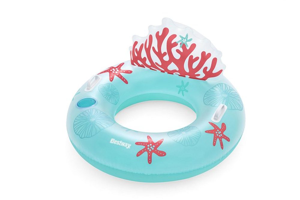 Levně Bestway Nafukovací kruh Coral Bliss, průměr 107 cm