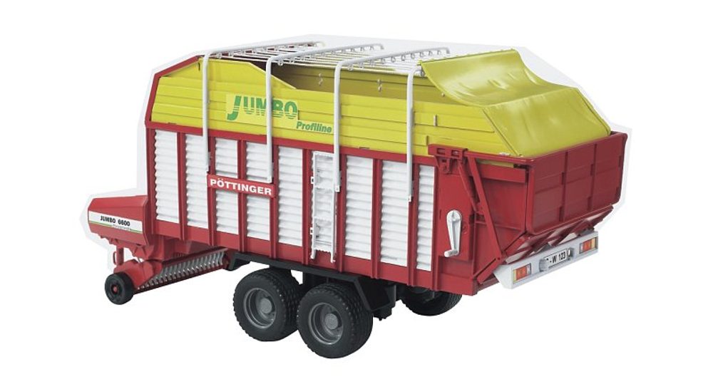 Levně BRUDER Farmer - Jumbo Profiline přívěs pro přepravu krmiva 1:16