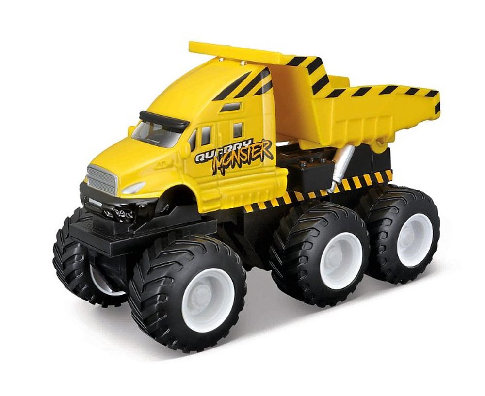 Levně Maisto - Builder Zone Quarry monsters, užitkové vozy, sklápěcí vůz