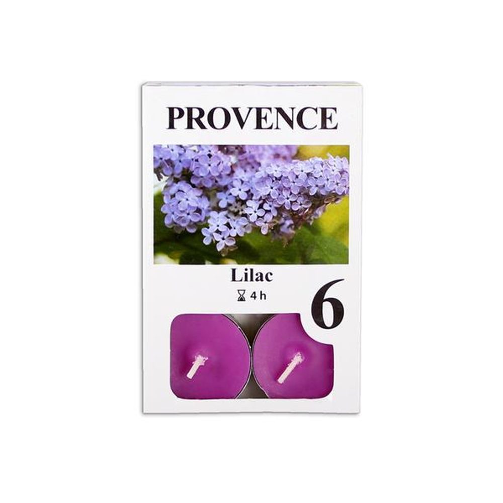 Levně Provence SVÍČKA ČAJOVÁ ŠEŘÍK, 6KS