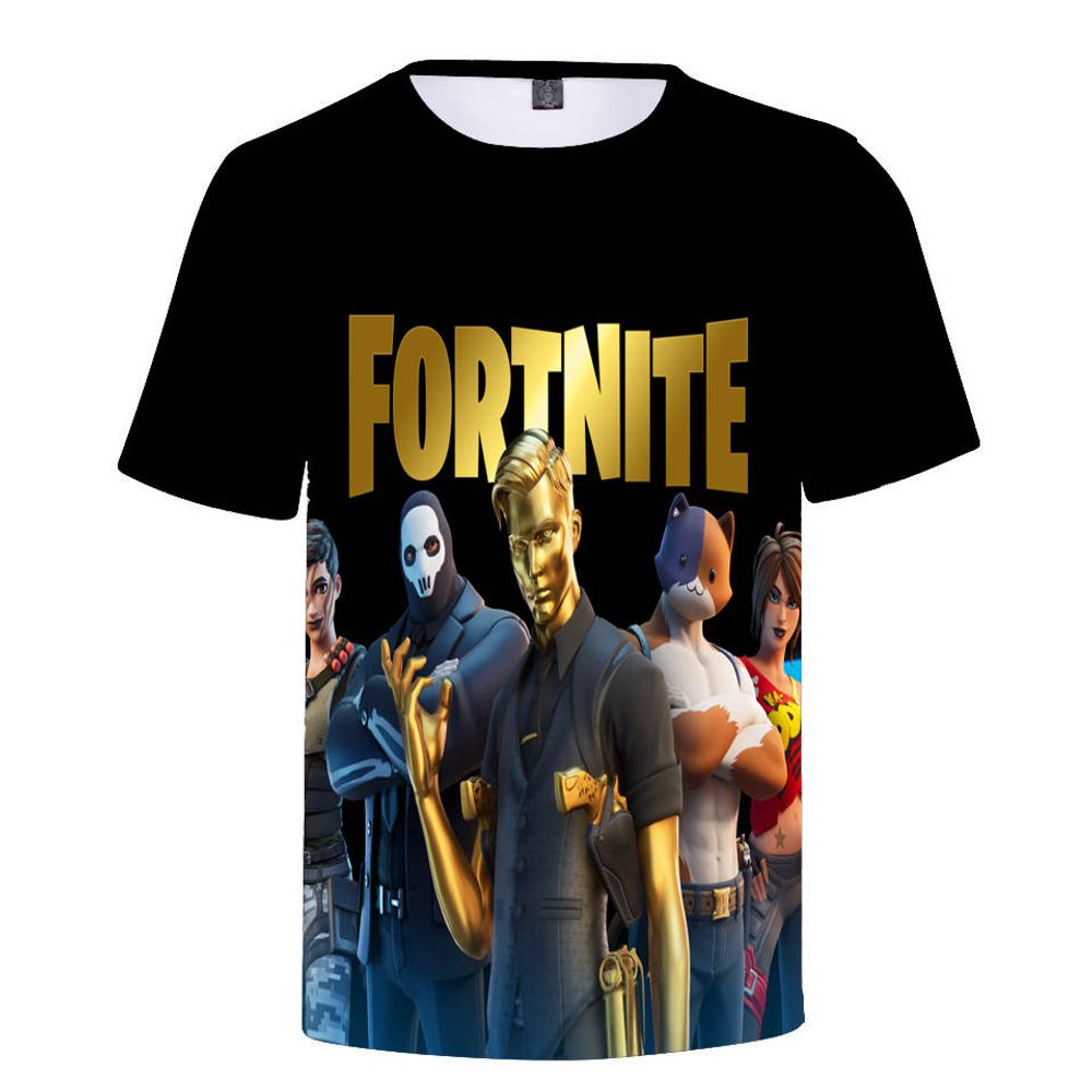 Triko FORTNITE Golden MIDAS - S