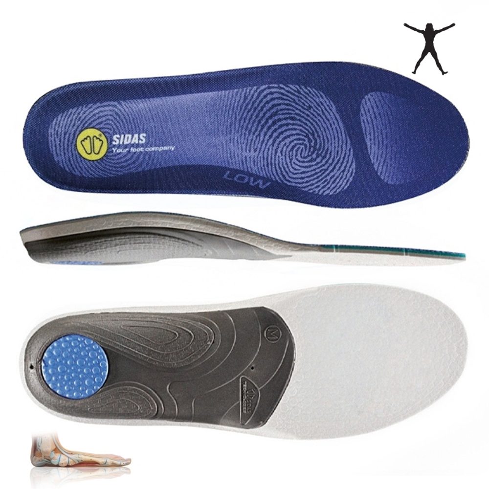 Levně SIDAS vložky bot 3FEET COMFORT LOW ARCH - L