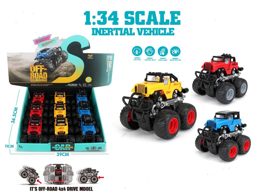 Levně Jeep off-road 1:34
