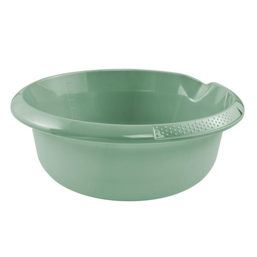 Levně Keeeper MISKA KULATÁ S VÝLEVKOU 28X11CM, 3,5L,SEV.ZELENÁ