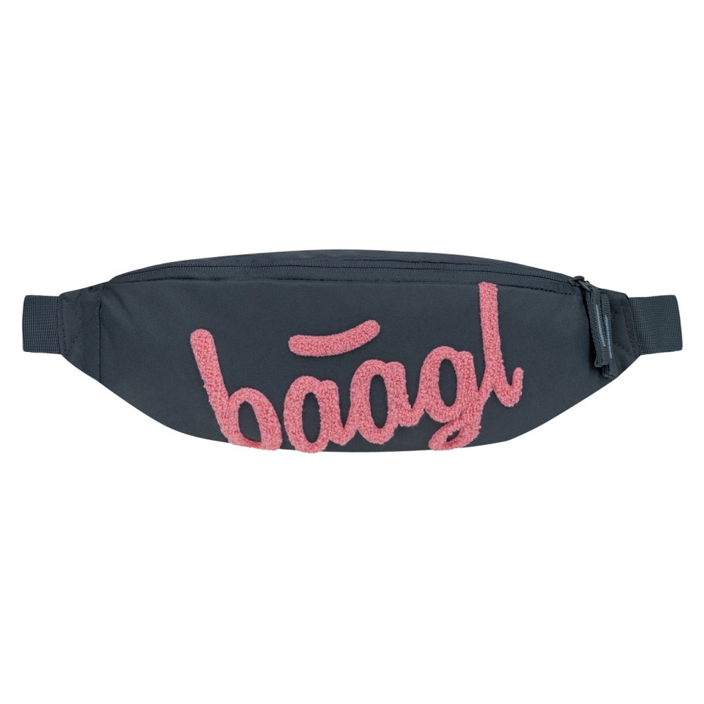 Levně BAAGL Ledvinka Snap Logo růžová GRS