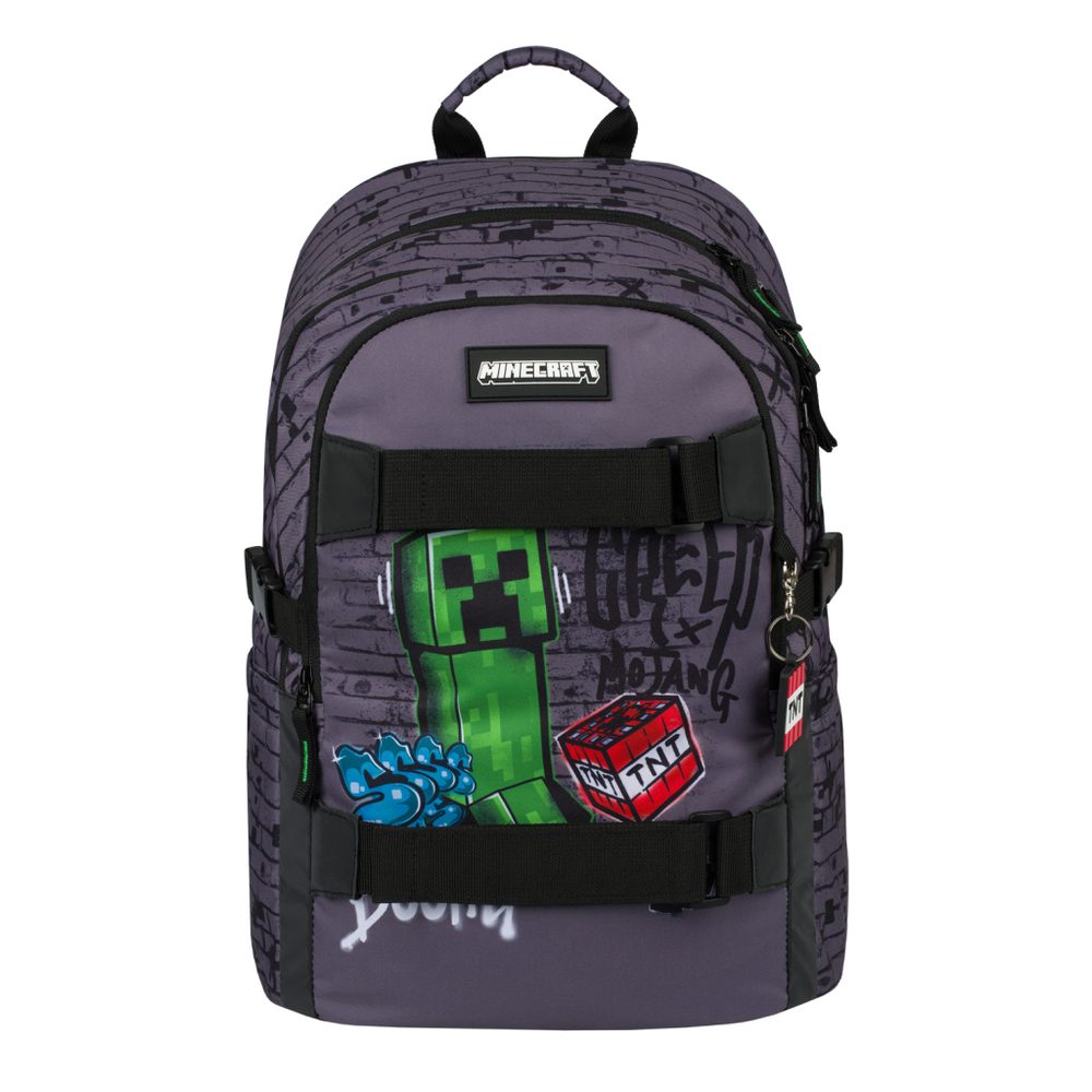 Levně BAAGL Školní batoh Skate Minecraft TNT