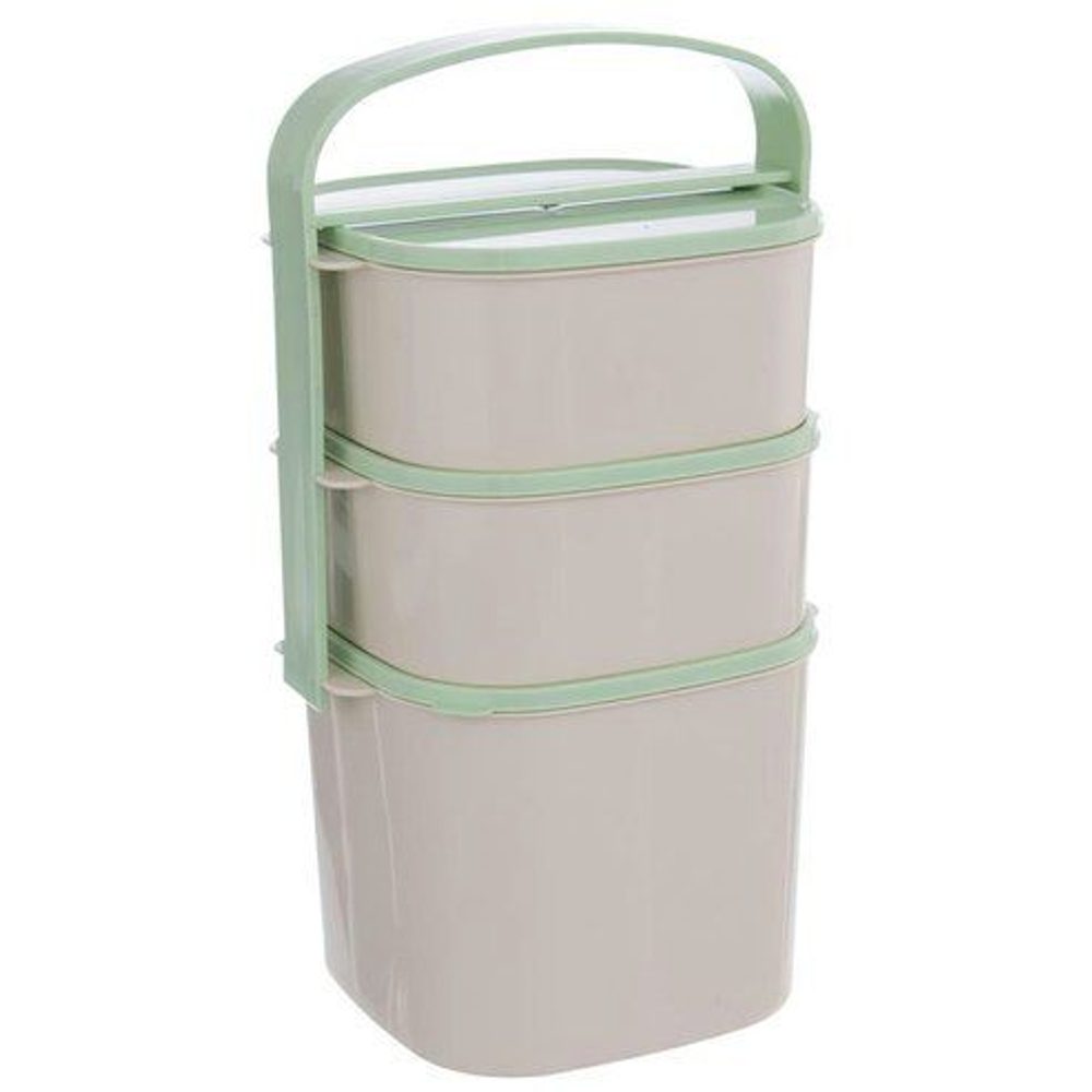 Levně jídlonosič 3D (1x2,0l+2x1,15l) ALMI plus, čtverc., plast