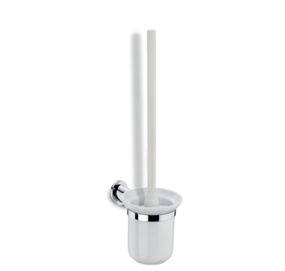Levně KELA WC štětka s držákem MAKIRA chromovaná mosaz 43 cm KL-20269